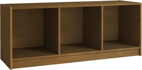 vidaXL mézbarna tömör fenyőfa TV-szekrény 104 x 33 x 41 cm