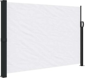 vidaXL fehér behúzható oldalsó napellenző 140 x 600 cm
