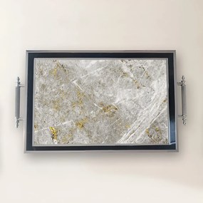 Üveg tálca, 38×24 cm – TPG9917