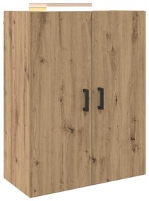 Fali Szekrények 2 pcs kézműves tölgy 69.5 x 34 x 90 cm Faanyag