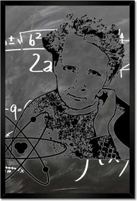 Poszterek keretben 40x60 Maria Skłodowska Curie