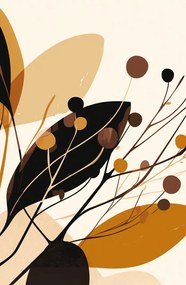 Poszter 53x81cm Őszi sziluettek