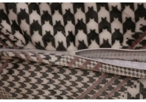 Szürke egyszemélyes mikroplüss ágyneműhuzat 140x200 cm – My House