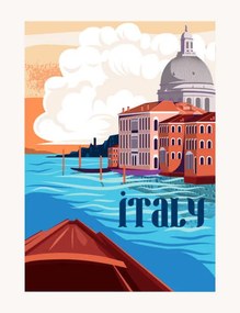 Illusztráció Travel Destination Vector Poster, Rudzhan Nagiev