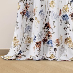 Fehér dimout (részleges sötétítő) függöny 135x250 cm Solkone – Restilo