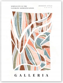 Boho pasztell szĂnek Poszter B1 100x70cm #T31