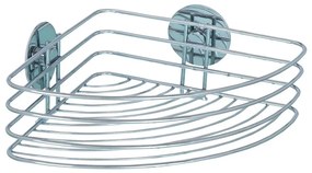 WENKO 18913100-Polc TURBO-LOC RUND acél 26,5x20 cm fényes króm