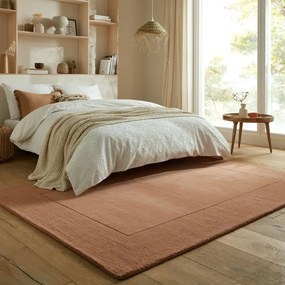 Téglavörös gyapjú szőnyeg 160x230 cm – Flair Rugs