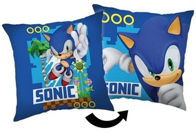 Gyerek párna 40x40 cm Sonic – Jerry Fabrics