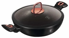 BerlingerHaus Wok fedővel (30 cm) Black Rose Collection  BH/7112