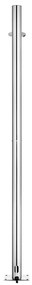 Rozsdamentes acél kerti zuhany 215 cm