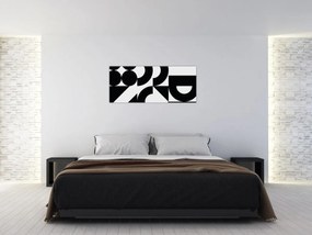 Kép - Geometriai absztrakció N⁰2 (120x50 cm)