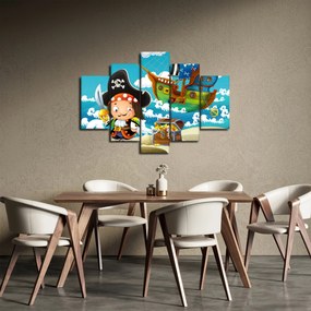 Kép - kalóz kincs (150x105 cm)