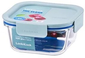 LOCKnLOCK CLEAR Négyzet alakú ételtároló, 500 ml, menta, 500 ml