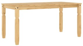 Corona tömör fenyőfa ebédlőasztal 160 x 80 x 75 cm