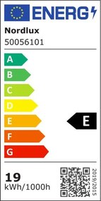 NORDLUX 50056101 OJA Modern Kültéri Mennyezeti Lámpa Fehér LED IP54