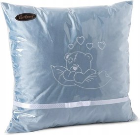 Díszpárna maci 40x40 tengeri betét