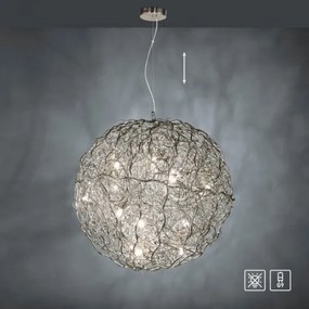 Paul Neuhaus 2019-21 - Kábeles függeszték SAREA 15xG9/40W/230V ezüstszínű