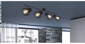 Globo 15388-4 - Spotlámpa CLASTRA 4xE27/40W/230V