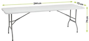 Vivid kerti asztal (VIVID244C)