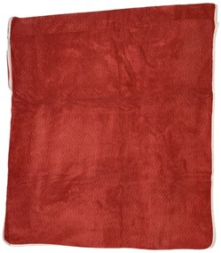 Mikroplüss törülköző - piros A törülközők mérete: 35x75 cm