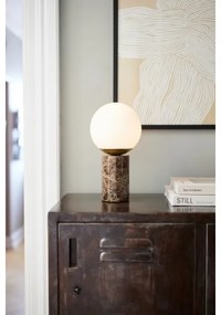 Nordlux - Asztali lámpa LILLY 1xE14/25W/230V márvány/barna