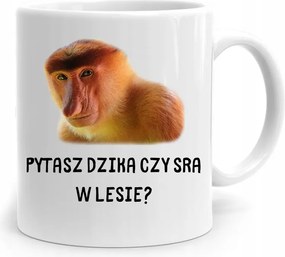 Bögre Ajándék Vicces Kérdező Vaddisznó nyomott mintával fényképpel