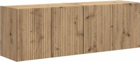 vidaXL TV Fali Szekrény 2 pcs Artisan tölgy 59,5 x 31 x 40 cm Faanyag