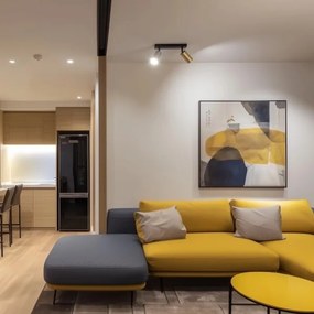 Brilagi - LED dimmelhető spotlámpa SELE GOLDEN 2xGU10/6,5W/230V fekete/arany