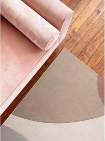 Bézs kézi szövésű gyapjú szőnyeg 120x170 cm Hackney Clarissa – Ted Baker