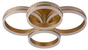 LED dimmelhető felületre szerelhető csillár LED/150W/230V 3000-6500K + távirányító