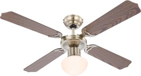 Ventilátoros Lámpa Bronz CHAMPION GLOBO-0309