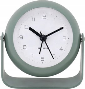 Ébresztőóra Asztali Óra Khaki Ø 9 cm Kerek Elemes