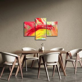 Absztrakció kép - festmény (90x60 cm)