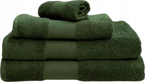 Frottír törölköző Pamut 450g 50 Szín 100x150 Bottl Zöld