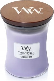 Woodwick Közepes Gyertya Levendula Spa Levendula 275 g