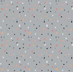 Pamut lepedő gyerekágyra PINTURA szürke 110x160 cm