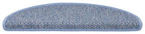 30 db kék lépcsőszőnyegek öntapadós szizál kinézetű 56x17x3 cm