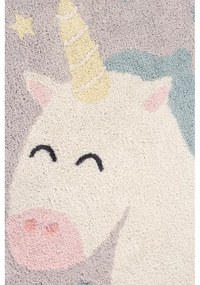 Mosható-kézi szövésű pamut gyerek szőnyeg ø100 cm Believe in Yourself – Lorena Canals