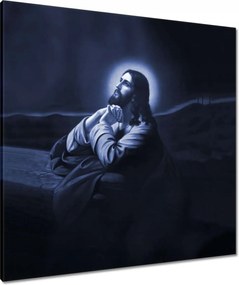Vászonkép 90x90 Jézus Ima a kertben