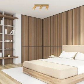 Rabalux 73077 - Spotlámpa MIRINA 3xGU10/5W/230V arany