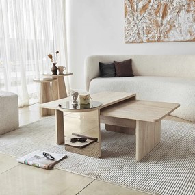 Luna 4 - Travertine