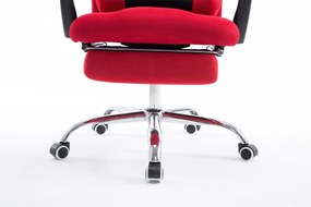 Fellow szövet irodai forgószék, dönthető háttámlával, lábtartóval, állítható fejtámlával