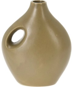 Rhonda porcelán váza zöld , 16 x 20 x 8,5 cm