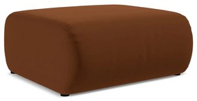 Narancssárga-barna bársony lábtartó Ekahi – Makamii