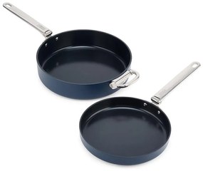 Serpenyő készlet kerámia felülettel 2 db-os Space – Joseph Joseph