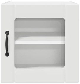 Fali konyhaszekrény 2 pcs Fehér 40 x 31 x 40 cm Faanyag