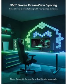 Govee - Neon LED asztali háttérvilágítás 3m RGBIC Wi-Fi