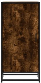 füstös tölgy színű szerelt fa cipőtartó 48x38x97,5 cm