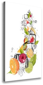 Fali vászonkép Gyümölcs és jég ocv-54963414